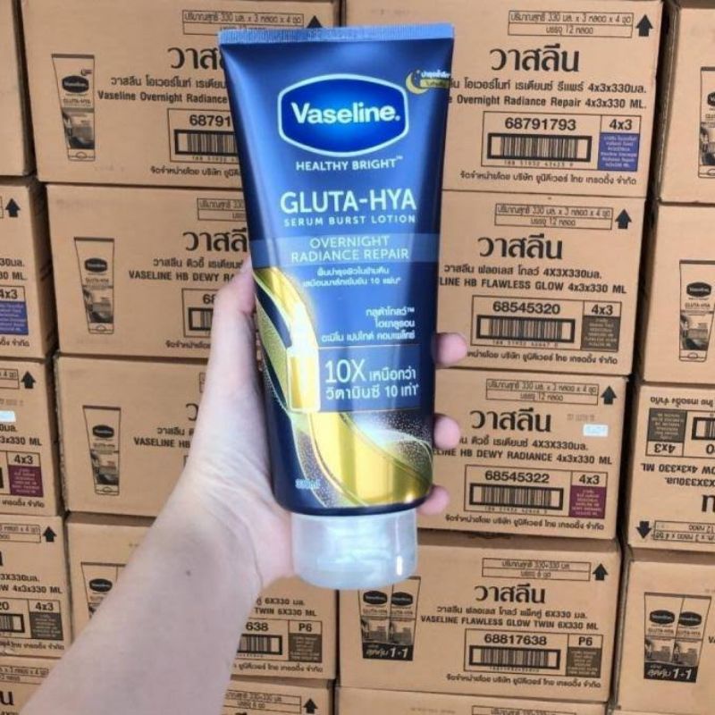 vaseline gluta hya versi thailand