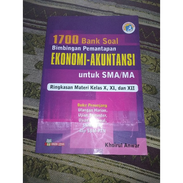 

Bank Soal Ekonomi - Akuntansi