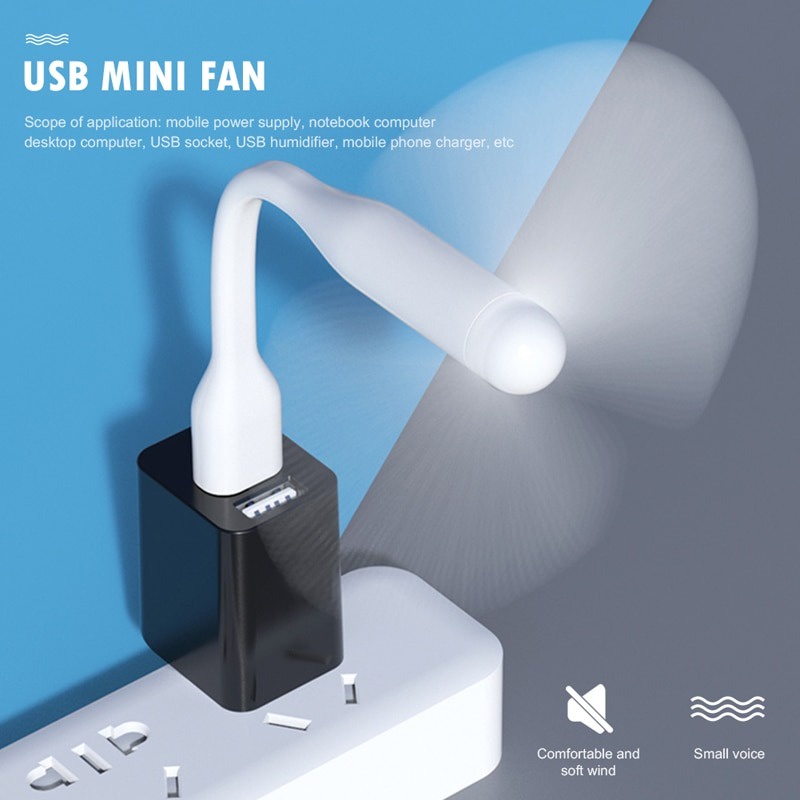 Kipas Angin Portable Mini Micro Usb Type C Tipe C