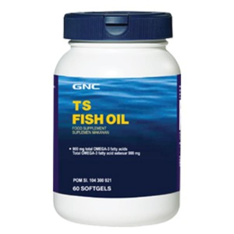 Gnc Ts Fish Oil - 60 Kapsul Lunak (893170) Murah