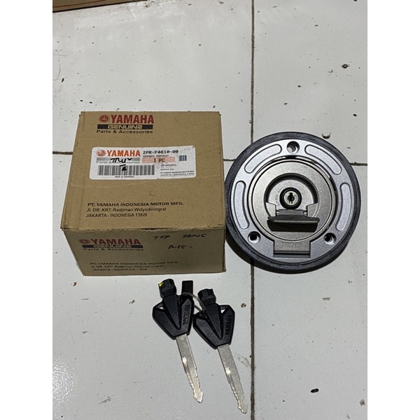 TUTUP TANGKI BENSIN KUNCI TANGKI BENSIN VIXION LED R15 R 15 LED BK6 V3 ORIGINAL