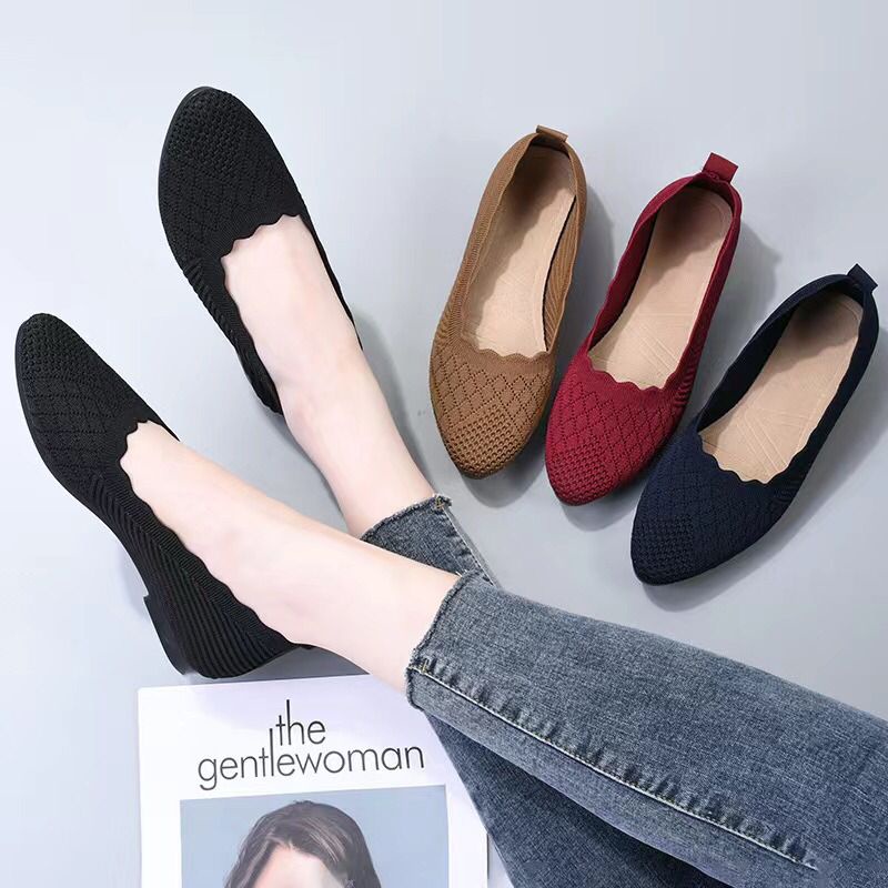 Sepatu Flat Shoes Wanita Import A05 Premium Quality