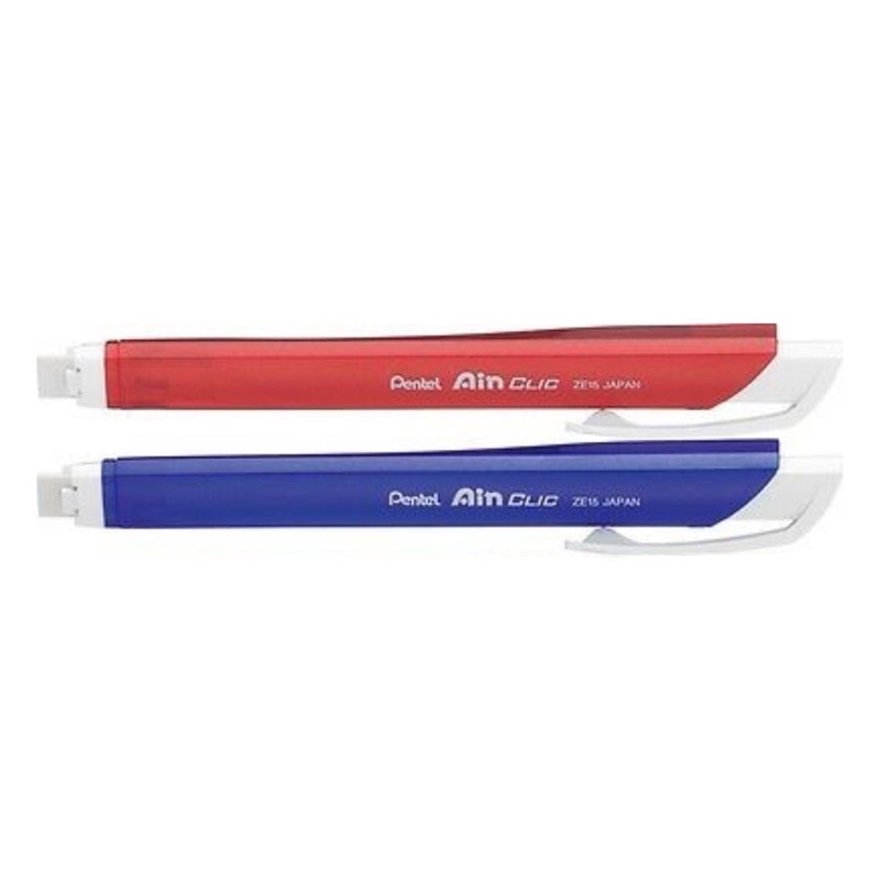 

Pentel AIN Clic Triangular Eraser Penghapus Stick Knock Type