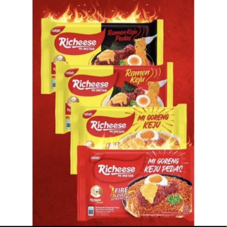 

Mie richeese viral 74gr