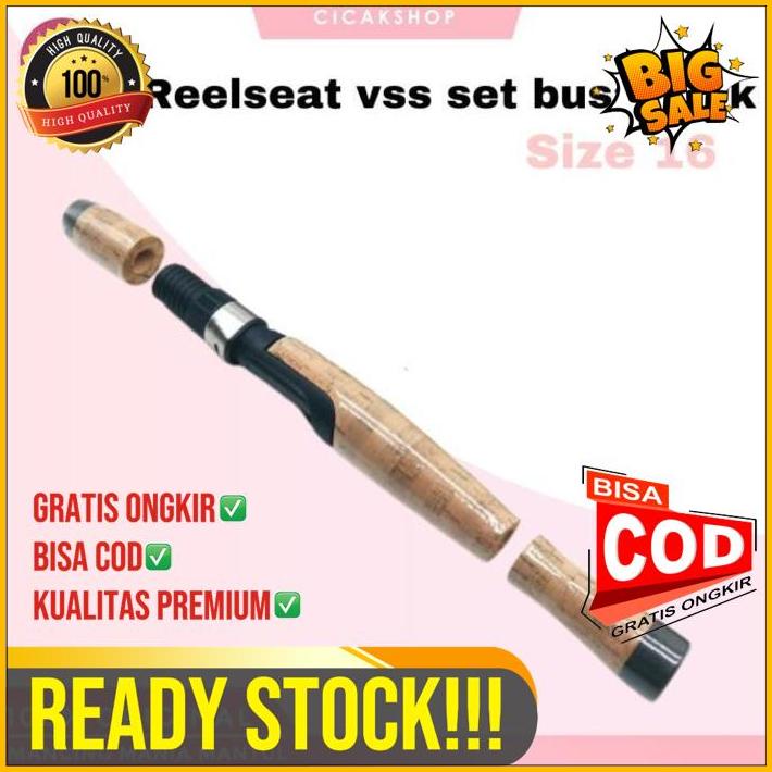 Cicakshop88 Reelseat Vss Japstyle Set Busa Cork Kw