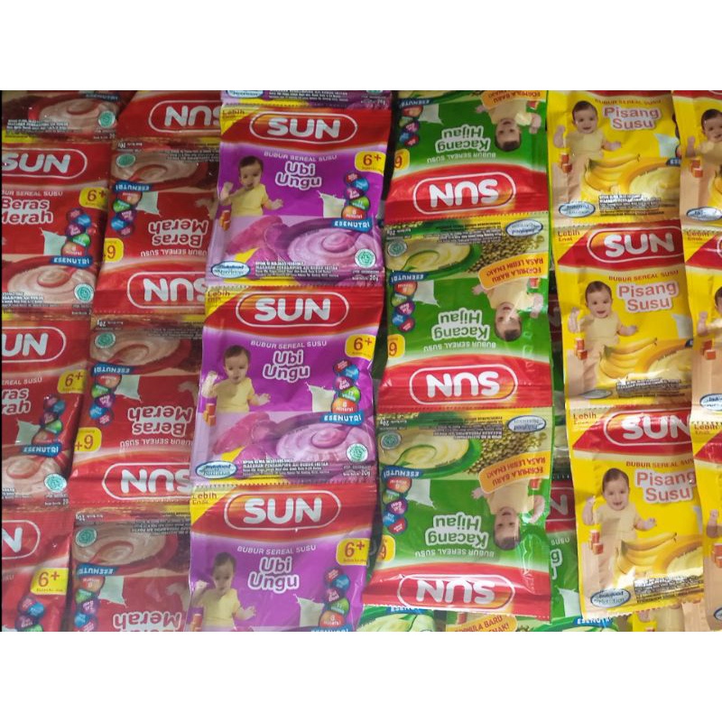 (20G) BUBUR SUN 20 GRAM // BUBUR SUN SEREL SUSU