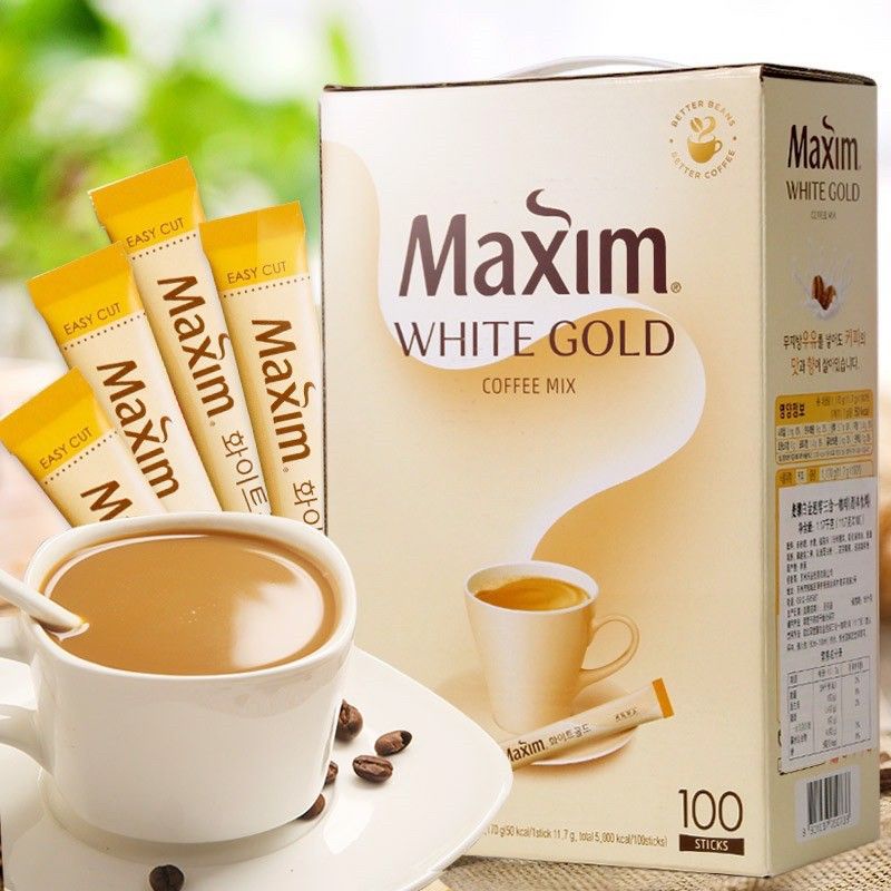 

Dongsuh Maxim White Gold Coffee Mix - 1,17 kg - isi 100pcs