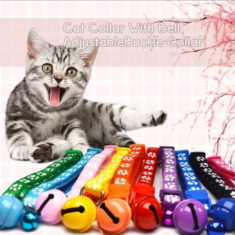 PET COLLAR KALUNG LONCENG KUCING, KALUNG ANJING KALUNG KELINCI KALUNG HEWAN PELIHARAAN CAT DOG COLLAR