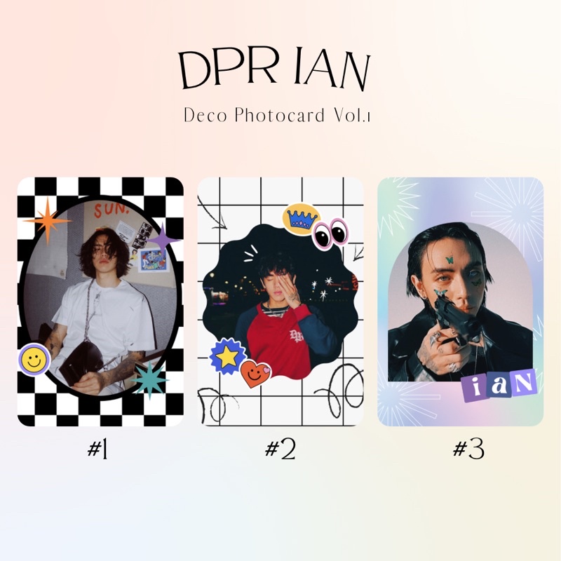 DPR IAN DECO PHOTOCARD - DPR PHOTOCARD