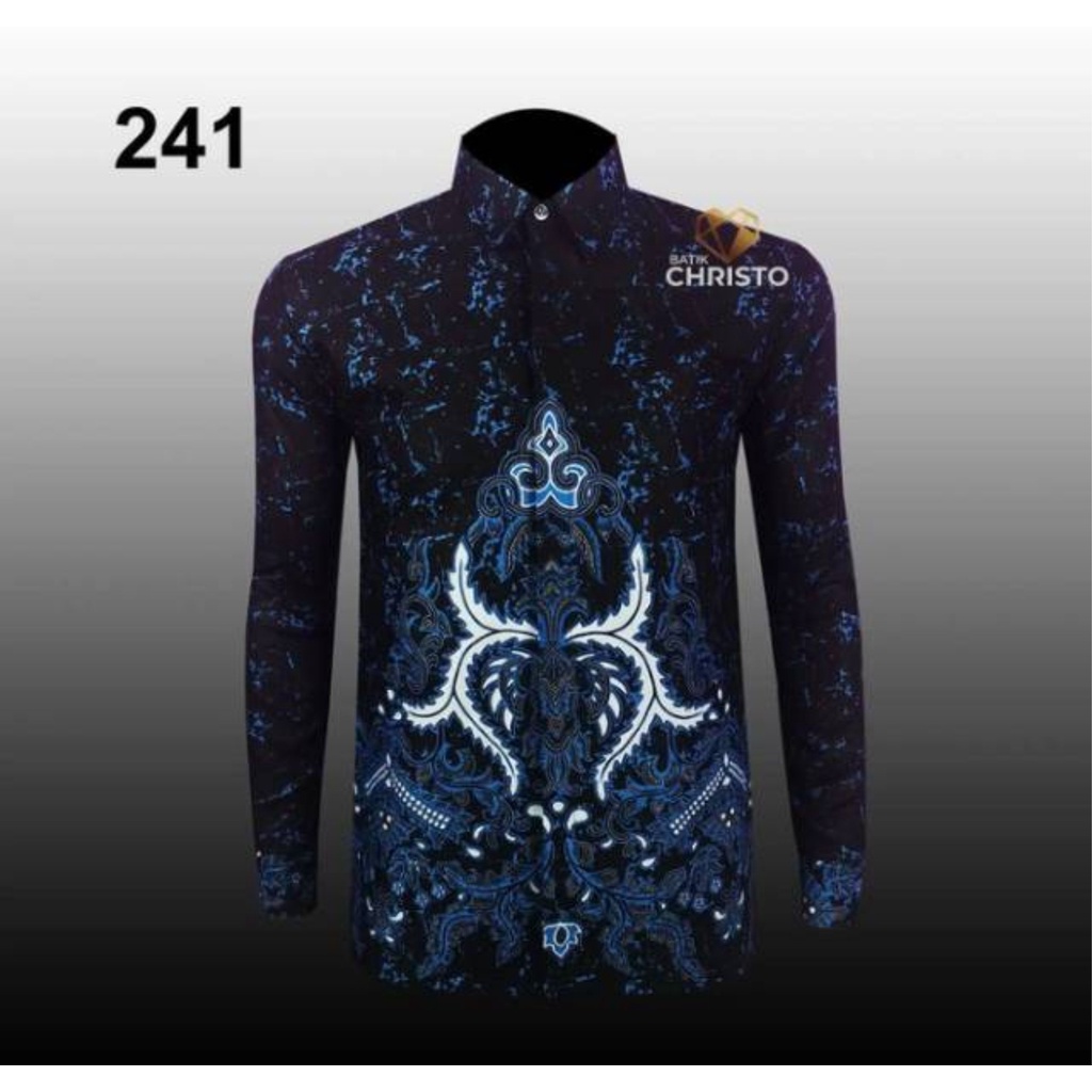 Kemeja Batik Christo Slimfit Premium CHR 241