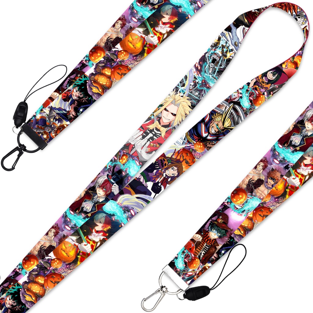 Tali Lanyard Desain My Hero Academia Untuk Halloween