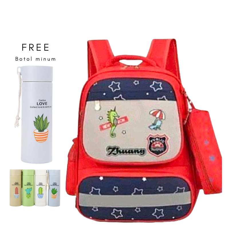 RAJA~TAS RANSEL DOUBLLE DECK SEKOLAH KUDA LAUT