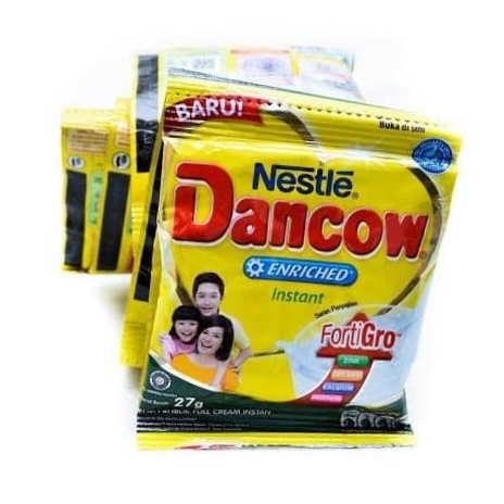 

Dancow Susu Bubuk Instant FortiGro Sachet 27gr 1 Renceng isi 10 saset