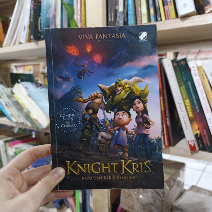 Novel Knight Kris Bayu & Keris Kesatria Viva Fantasia preloved origina