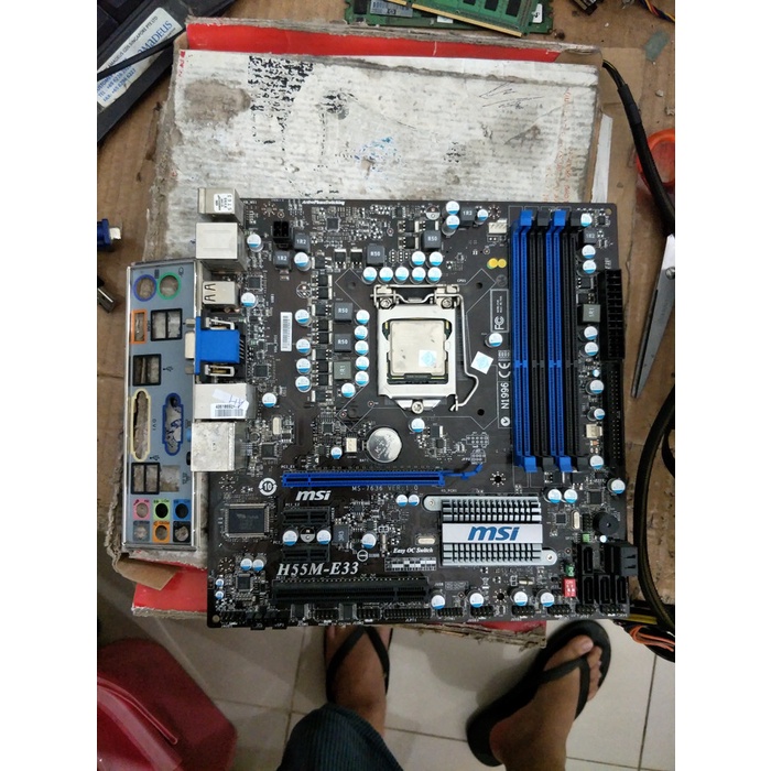 Mainboard msi h55 proc i3-530