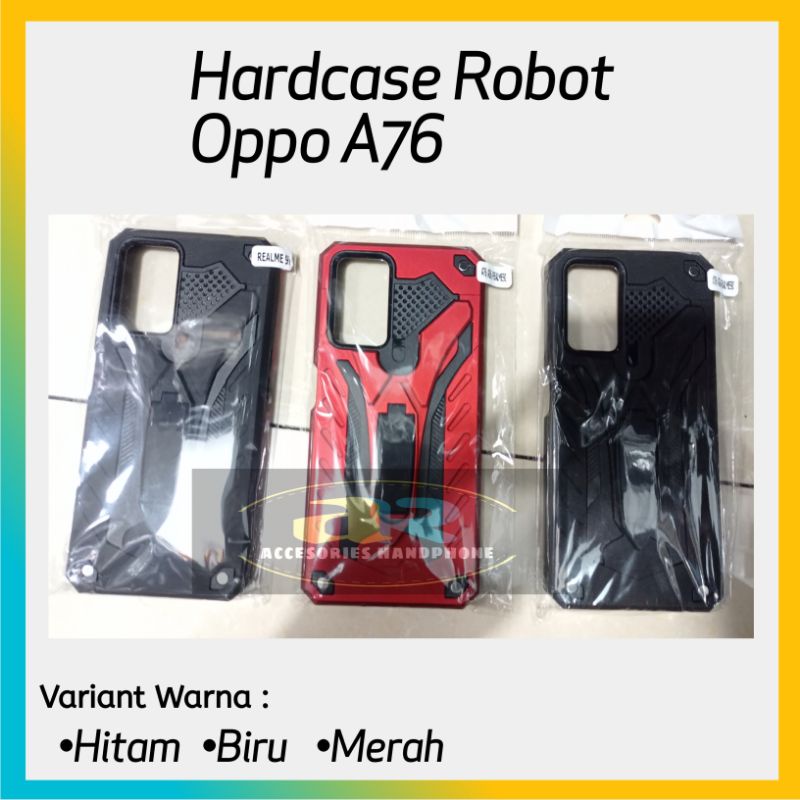 softcase oppo a76 hardcase tebal kuat tahan banting
