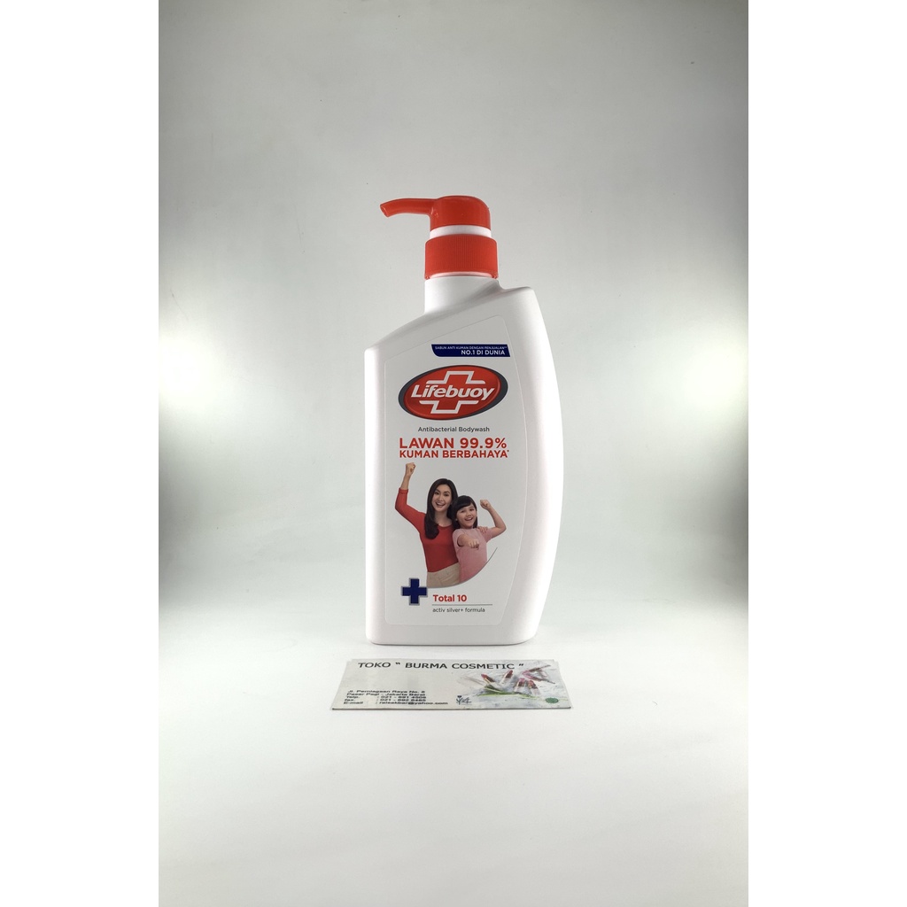 LIFEBUOY SABUN MANDI CAIR PUMP TOTAL 10 500 ML