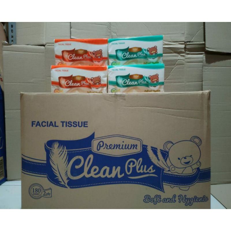 Promo Tissue Clean Up 180 Sheet Tissue Lembut