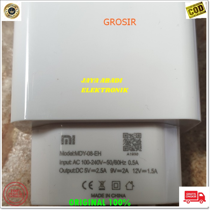 J320 XIAOMI ADAPTOR CHARGER SATU SET MICROUSB SUPPORT FAST CHARGING 2.5A 18 WATT SMART TRAVELL ADAPTIVE CASAN ADAPTOR USB ADAPTER TC SUPER SPEED ANDROID HANDPHONE QUICK QUALLCOM REAL QC KABEL TEBAL DAN AWET  BISA UNTUK SEGALA JENIS DAN MERK HP MICRO