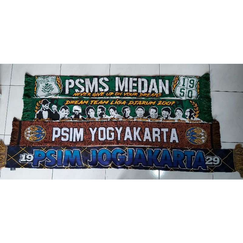 SYAL / SCARF PSMS MEDAN PSIM YOGYAKARTA 14 GET SPESIAL