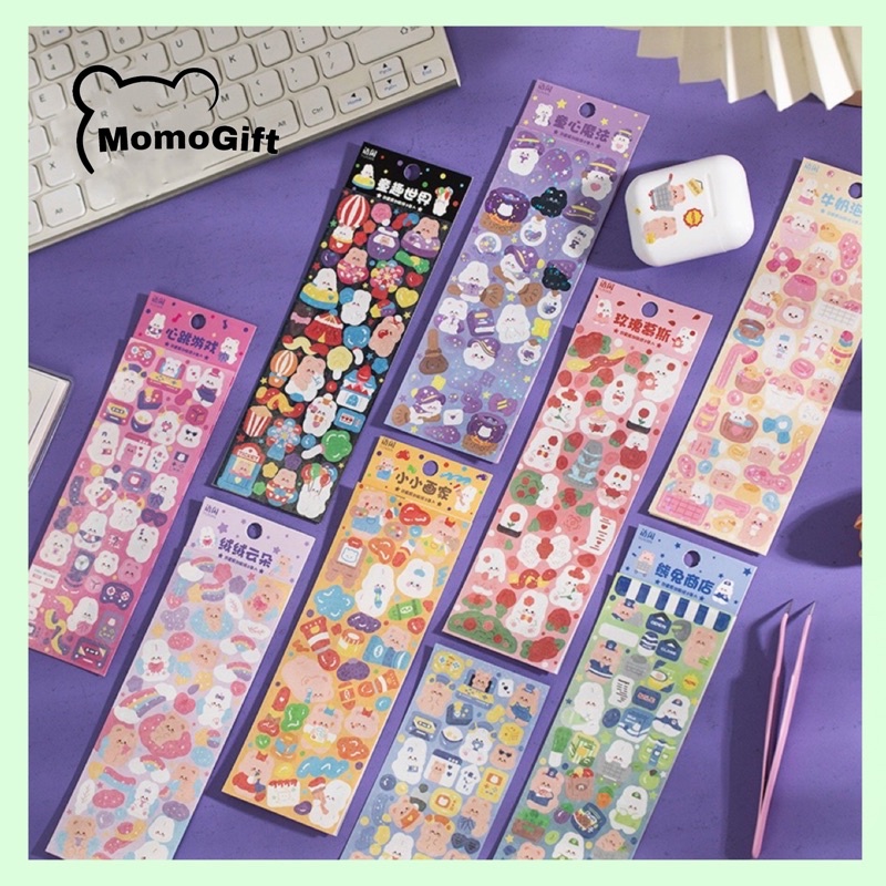 

Stiker Pack Dekor Photocard Buku Jurnal Pet Adventure - SD09