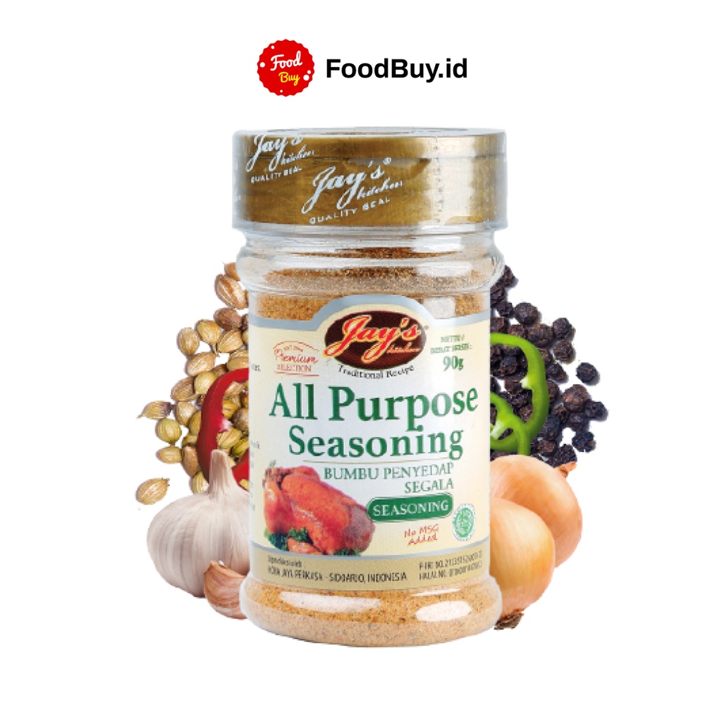 

Jay's All Purpose Seasoning / Bumbu Penyedap Segala 90 gr