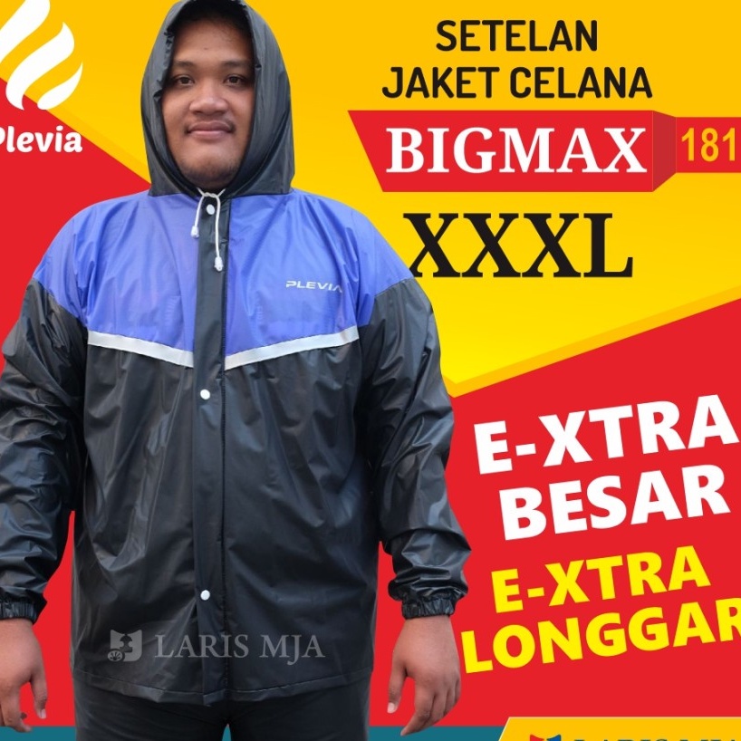 jas hujan jumbo karet pria rok gamis axio H4D7 kualitas bagus Setelan Baju Celana Topi wanita ponco 