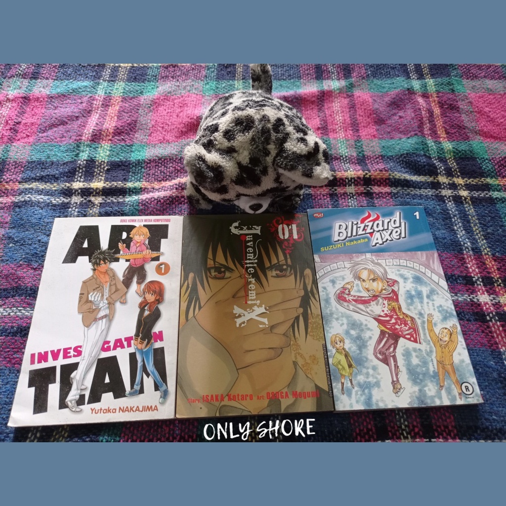 Komik Cabutan Art Investigation Team No 1, Juvenile Remix No 1, Blizzard Axel No 1, Aquarian Age No 