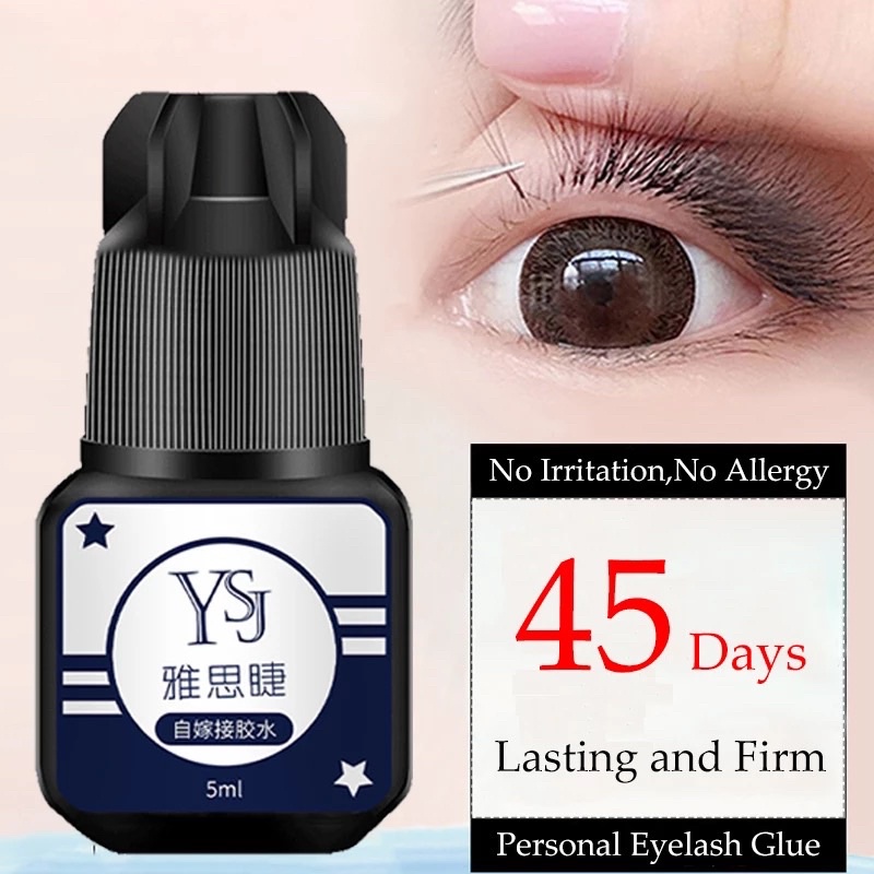 YSJ GLUE Eyelash Extension TIDAK PERIH tahan 1-2minggu BLACK GLUE