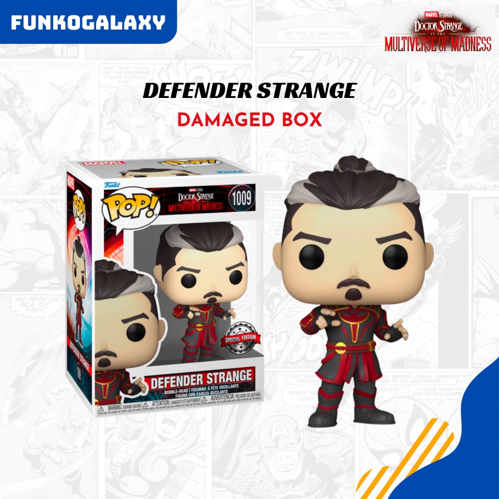 Funko POP Dr Strange MoM - Defender Strange #1009 (Damaged Box)