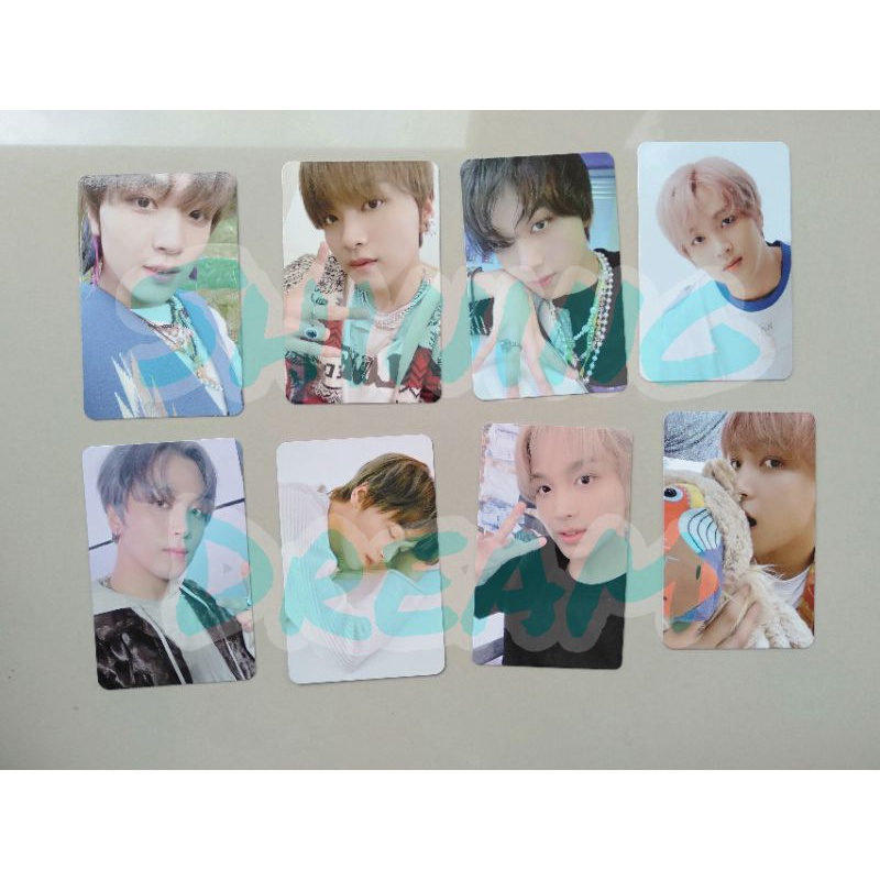[Photocard] PC Haechan NCT 127 sticker NCT Dream crazy, future, yizhiyu, glitch mode, favorite, stic