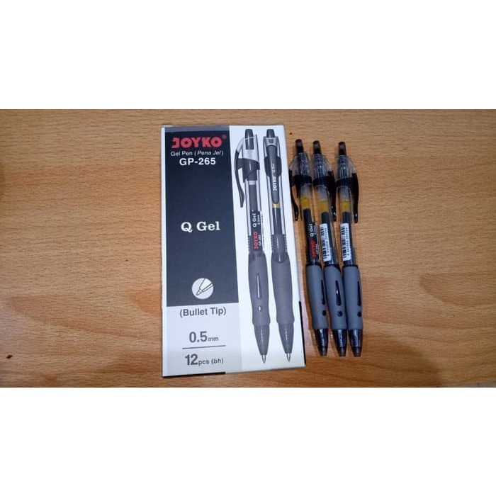 

Pulpen Gel Joyko GP-265 Q-Gel 0.5mm / Pulpen Joyko Q-Gel ( Perlusin )