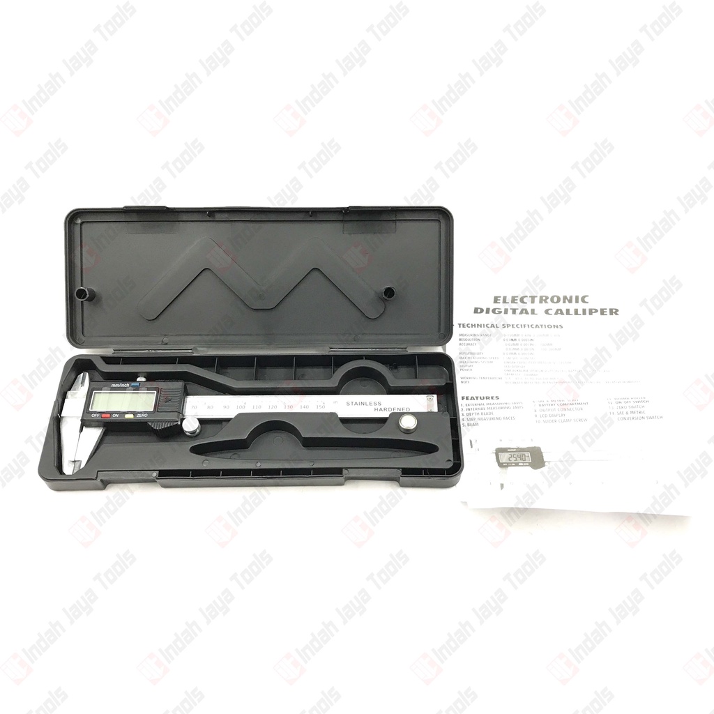 PRO-SNIP Sigmat Digital 6 inch 0 - 150 mm - Digital Caliper Skekmat