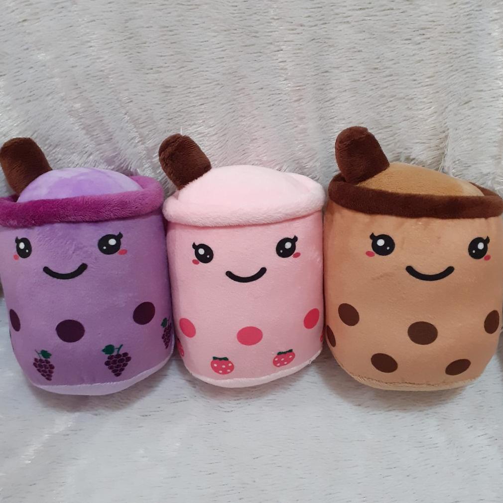 Boneka Bobba Bantal Boba Ukuran S Guling Boba Kecil
