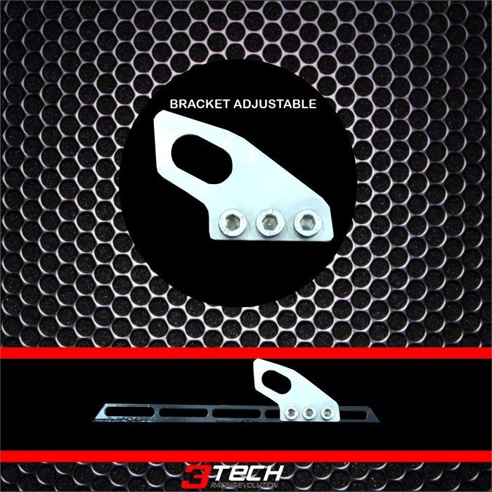 Bracket Accesories Knalpot 3Tech Adjustable/Bracket Matic