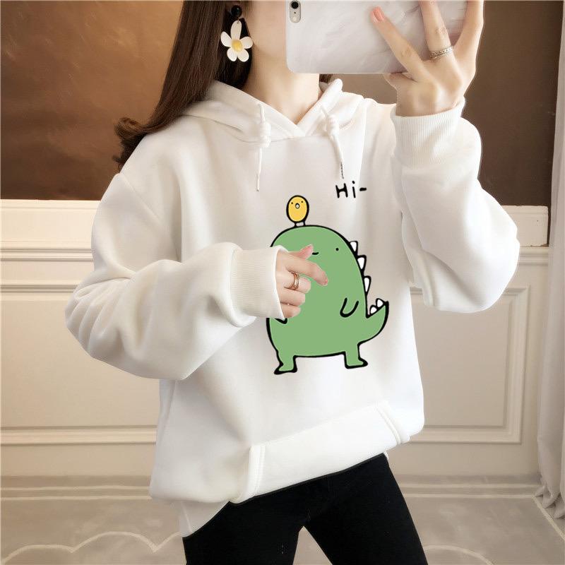 ALIPIO FASHION - SWEATER HOODIE DINO / sweater pria / wanita / keren / terbaru