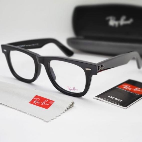 kacamata frame pria RAYBAN WAYFARER 5121 Grade original - leopard doff