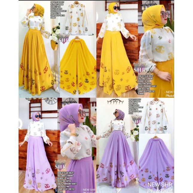 ORIGINAL SHR SETELAN KULOT CERUTY