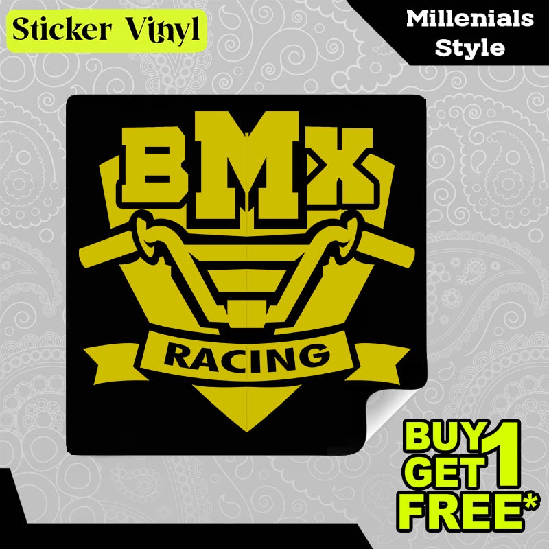 

Stiker Sticker BMX RACING Gambar Unik Desain Keren dan Kekinian Aesthetic Bahan Vinyl Satuan Anti Air