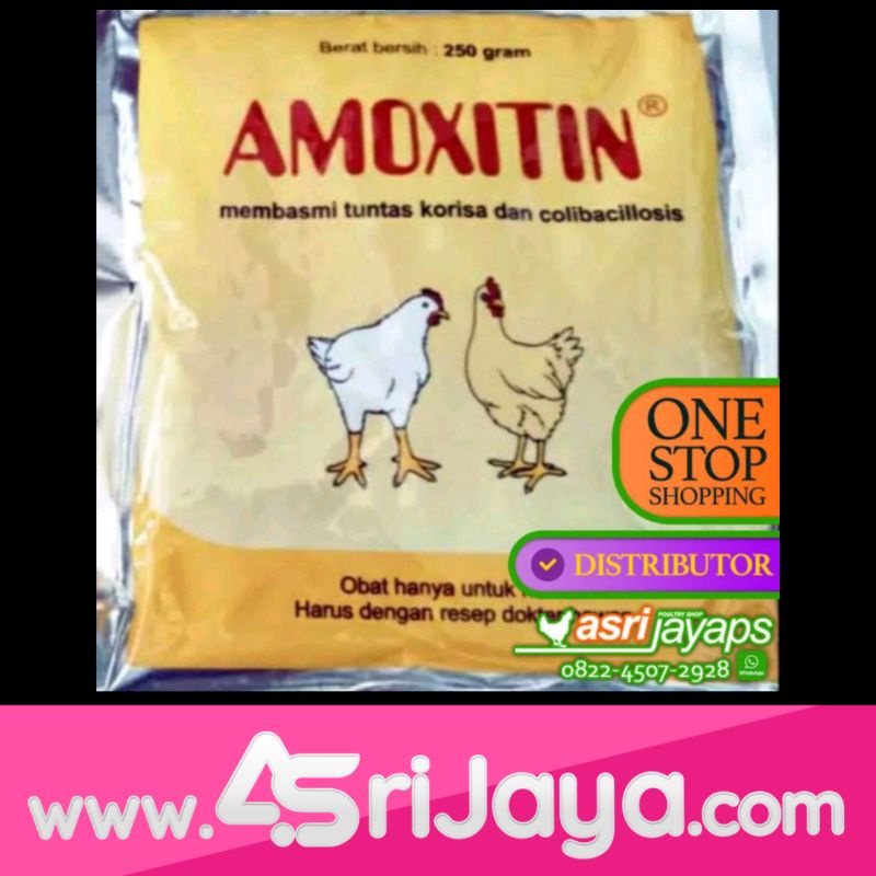 Obat Ayam Amoxitin 250 gr Medion