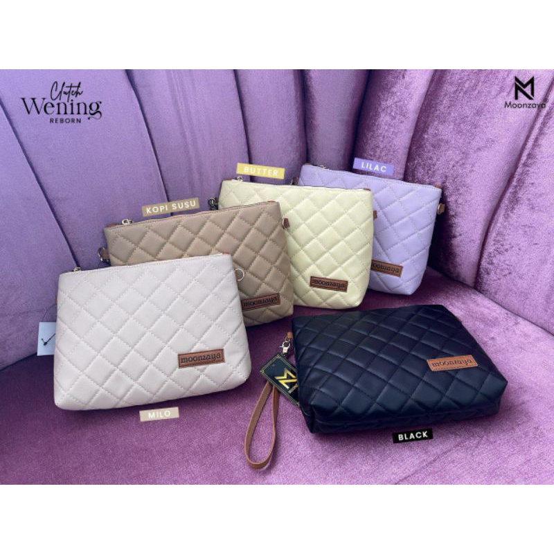 CLUTCH WENING BY MOONZAYA/WENING BAG/TAS WANITA
