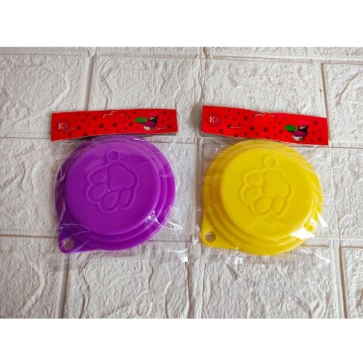 Silicone Penutup Kaleng Makanan Kucing & Anjing Silikon - Tutup Kaleng