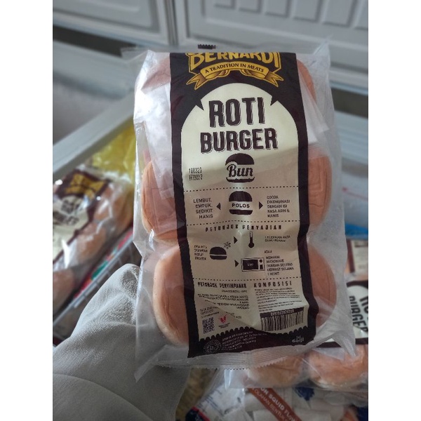 

roti burger polos