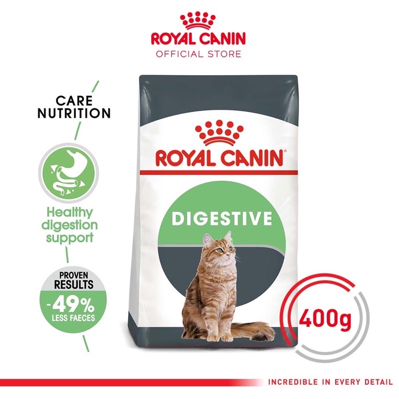 Royal Canin Digestive Care 400gr makanan untuk menjaga saluran pencernaan