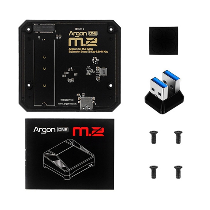 Papan Ekspansi Adapter Usb 3.0 Ke M.2 M.2 SSD Argon ONE V2 M.2 NanosoundONE