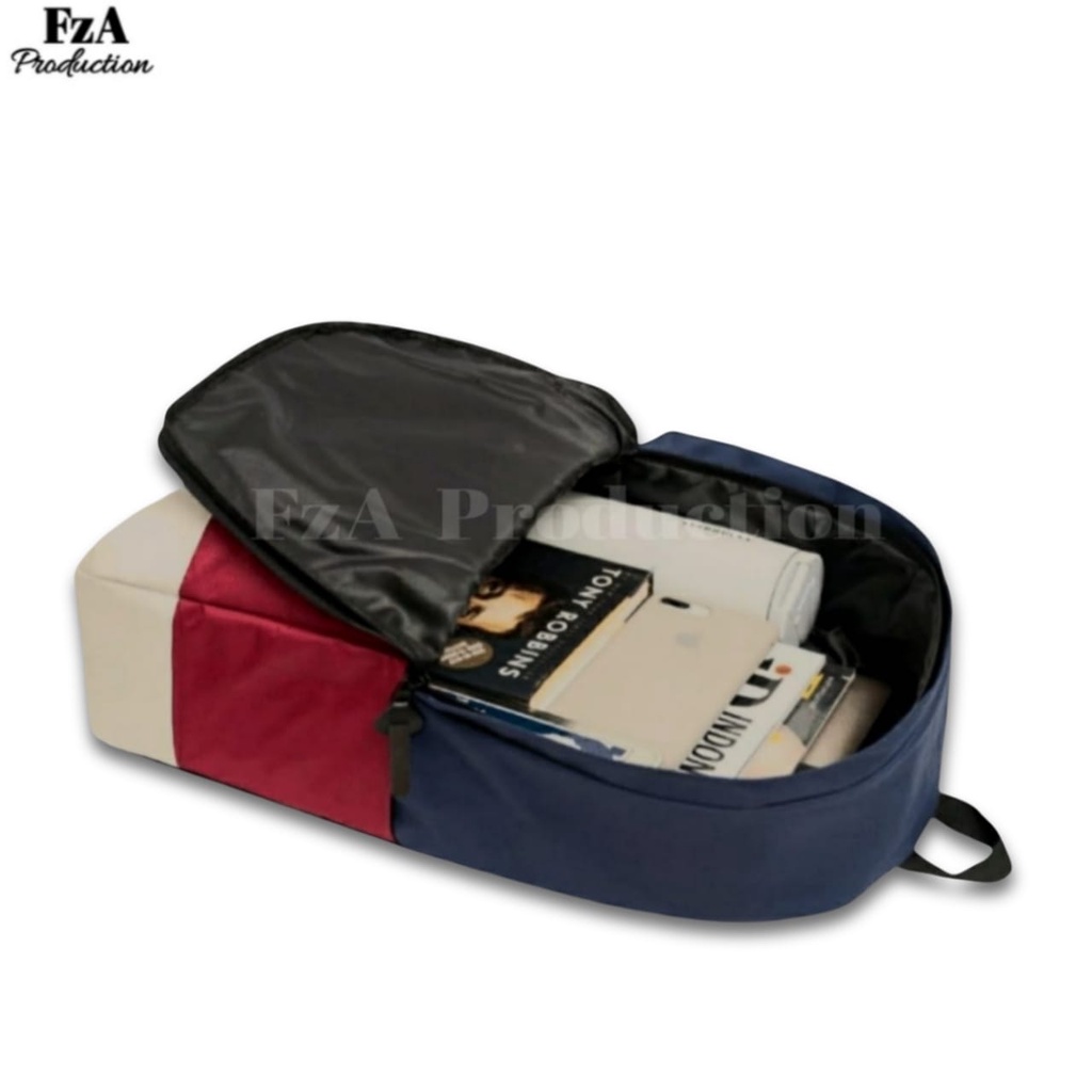 Tas Ransel Distro  Casual Pria Wanita Tas Ransel Laptop Tas Punggung Backpack Original FzA Free Dompet Sakko HP