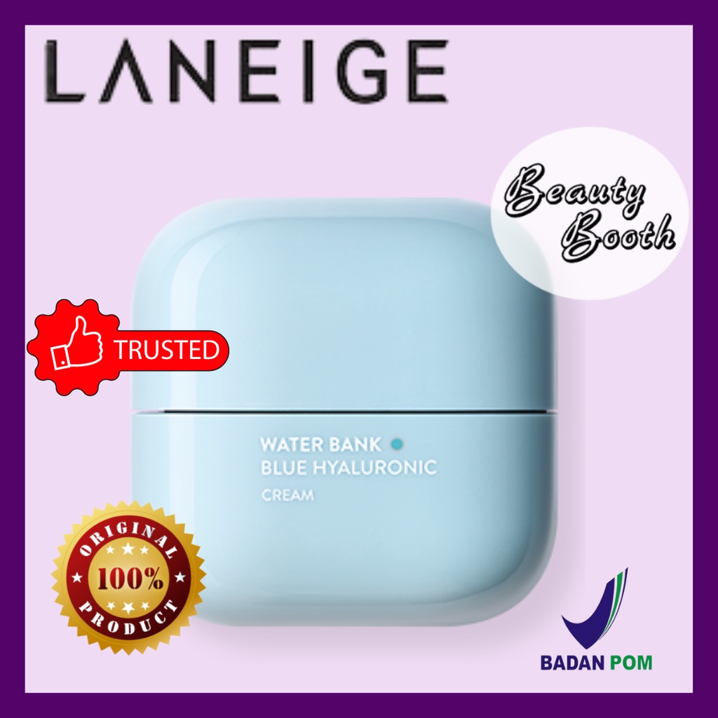 [BPOM] LANEIGE Water Bank Blue Hyaluronic Cream 50ml Dry Skin Oily Skin