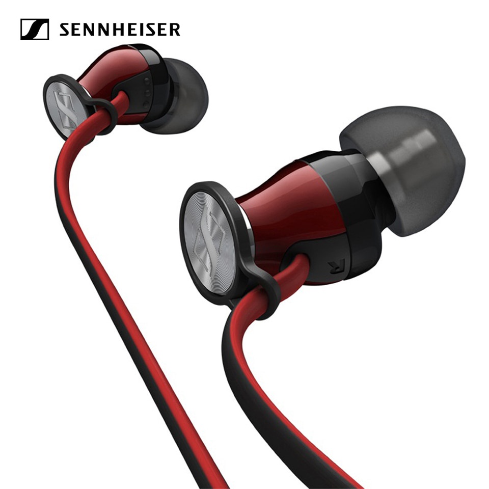 Sennheiser MOMENTUM Headset Earphone Kabel Stereo Deep Bass Dengan Noise Reduction