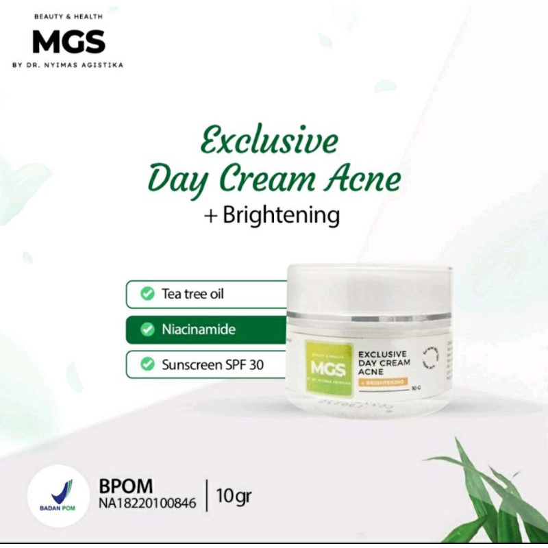 SUNSCREEN Day Cream ACNE (SSAC) by MGS