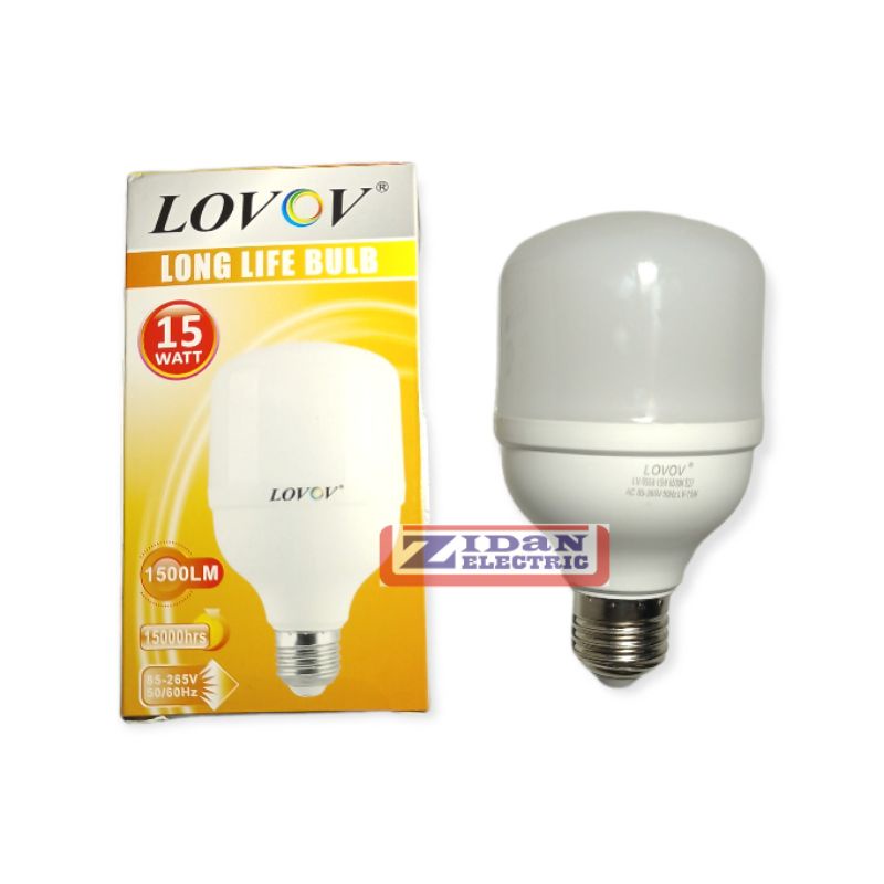 Lampu Led Tabung Capsule Kapsul 15W 15 Watt Lovov